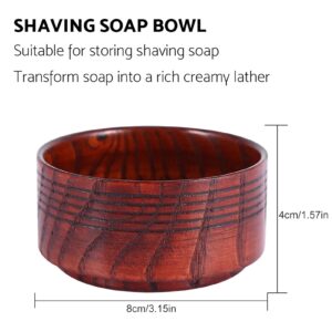 Soap Bowl Beard Shaving Bowl Soap Bowl Cream Wet Lathering Cup Justice Company Lather Brush Round Tool Cup Shaver Razor Cleansing Foam Tool For Man