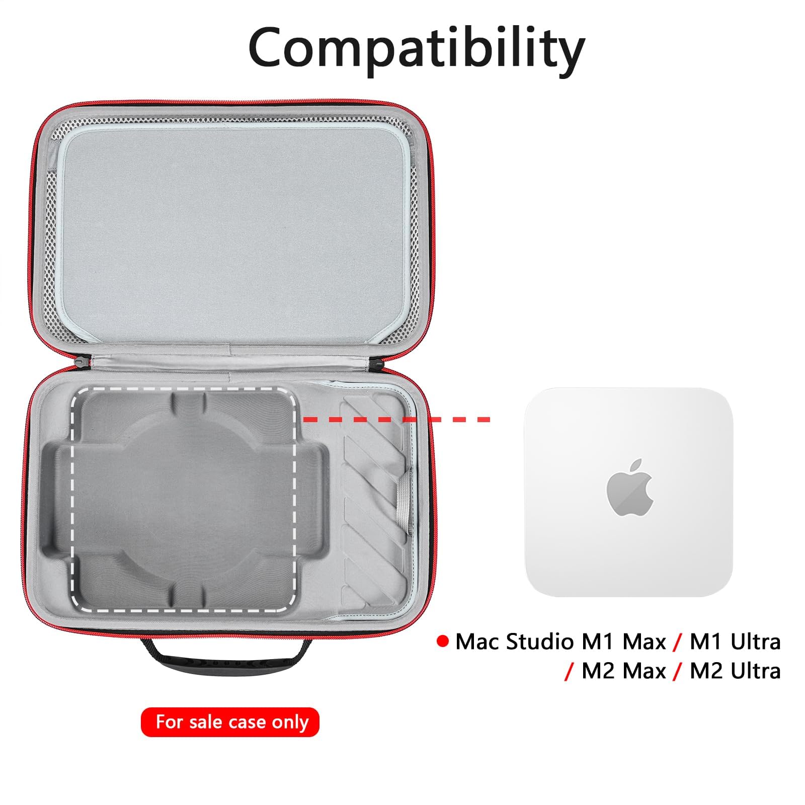 RLSOCO Hard Case for Apple Mac Studio M2 / M1 (Max/Ultra)