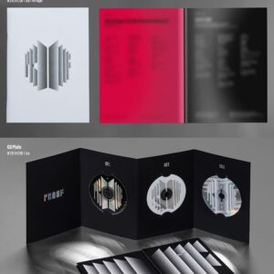 Dreamus BTS - Proof Standard+Compact Edition SET [BTS Anthology Album] 6CD+1Folded Poster, 188 x 250 x 59 mm (BHE0116)