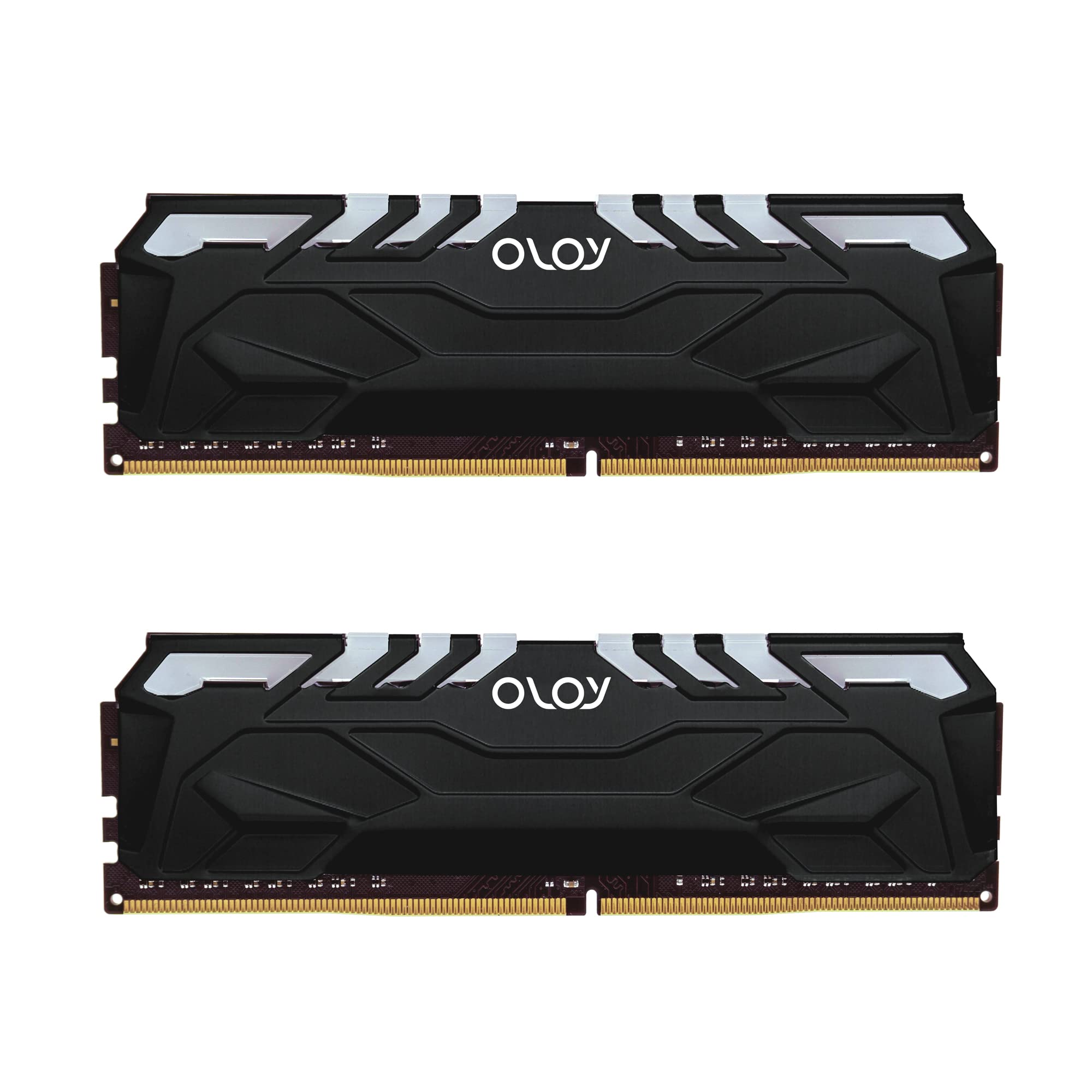 OLOy DDR4 RAM 16GB (2x8GB) Black Owl Aura Sync RGB 3200 MHz CL16 1.35V 288-Pin Desktop Gaming UDIMM (MD4U0832161BHJDA)