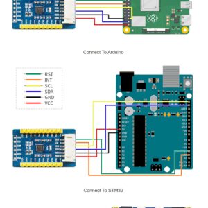 Coolwell AW9523B IO Expansion Board, Expanding Up to 64 I/O Ports, I2C InterfaceAllows Using 4 Expansion Boards at The Same Time