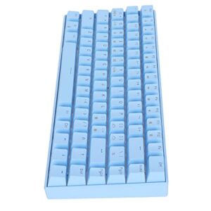 BTIHCEUOT Gaming Keyboard 82 Keys Wireless 2.4G 1800mAh Battery Ergonomic Design Mechanical Keyboard for Laptop Desktop Computer