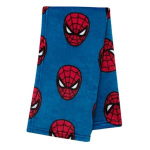 Marvel Spiderman Royal Blue and Red Super Soft Baby Blanket