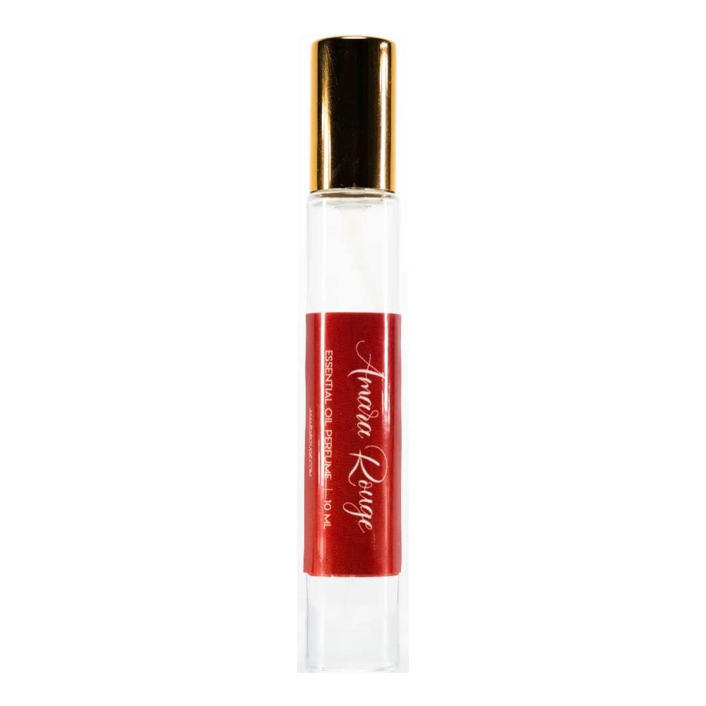 Amara Rouge Essential Oil Perfume - Inspired by Baccarat Rouge 540, 10ml Spray Size