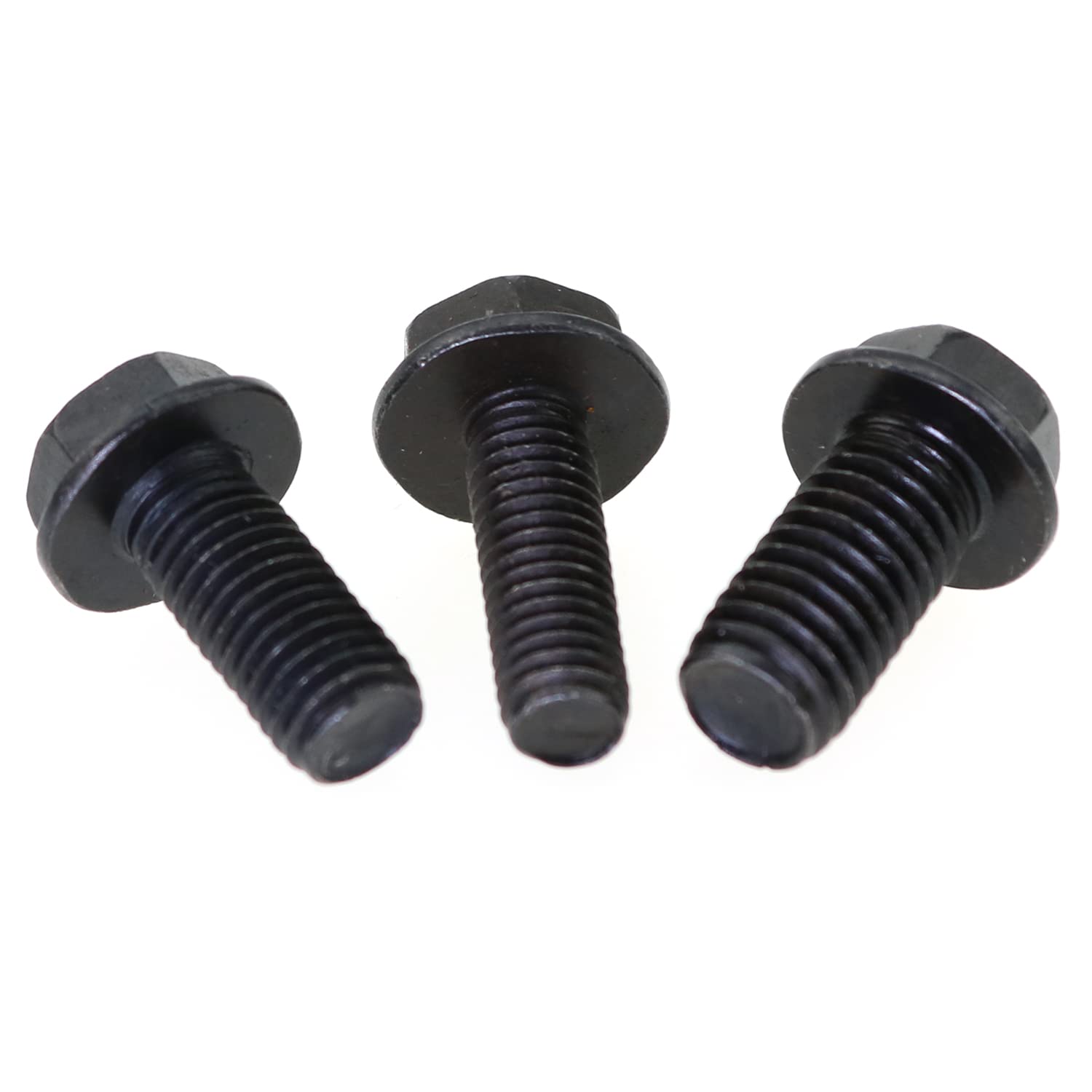 Reverse Thread Screws LUORNG 3PCS Black Metal 6mm 7mm 8mm Thread Reverse Screws for Makita 110/4100NB/NH DCA FF-110 Cutting Machine Left Hand Allen Screw