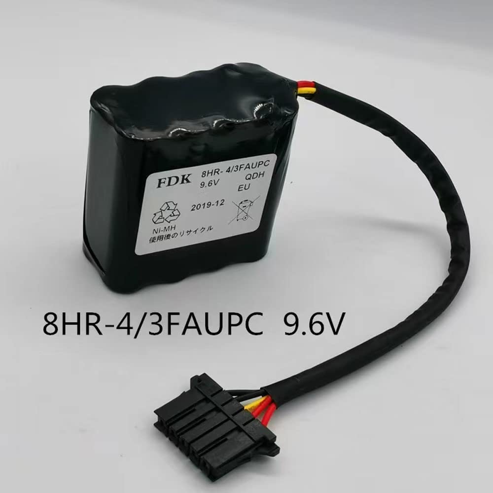 FDK 8HR-4/3FAUPC 4500mAh 9.6V NiMH Rechargeable Battery for Okuma Machine E5503-07E-001/MB4000