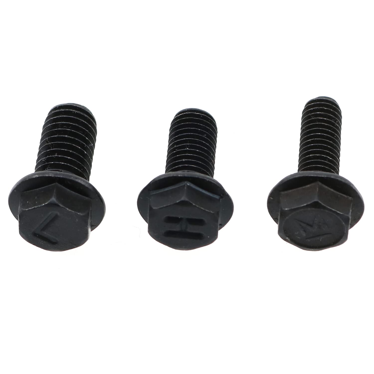 Reverse Thread Screws LUORNG 3PCS Black Metal 6mm 7mm 8mm Thread Reverse Screws for Makita 110/4100NB/NH DCA FF-110 Cutting Machine Left Hand Allen Screw