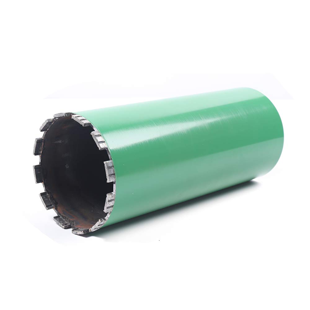 6'' Wet Diamond Core Drill Bit Set Wet Core Drill Bits for Concrete Diamond Wet Core Drill Bit Diamond Wet Coring Bit Fits Hard Concrete Brick Granite Material