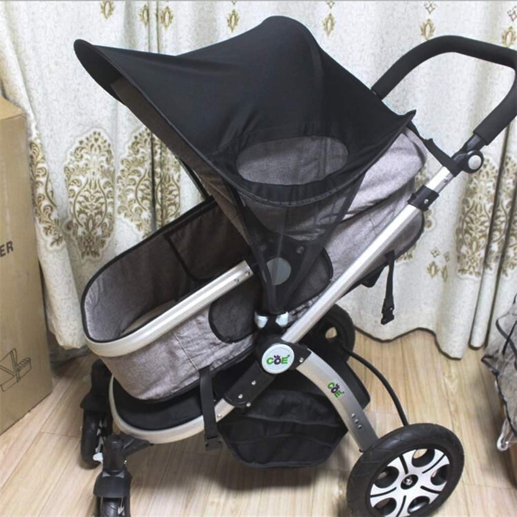 Sun Shade for Stroller Cover Universal Pushchair Pram Umbrella Canopy Sun Cover Shade Canopy Stroller Cover UV Protection Cover for Stroller Pushchair Prams Baby Cart Sun Shade Protector