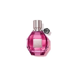 viktor&rolf - flowerbomb ruby orchid eau de parfum - women's perfume - floral & fruity - with notes of vanilla & peach - 1.7 fl oz