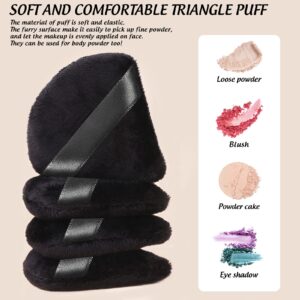 FANDAMEI 15 PCS Powder Puffs and Makeup Sponge Set, Soft Triangle Makeup Powder Puff Face Triangle for Loose Powder Mineral Powder, Make Up Sponges for Foundation Blender Beauty Sponge For Makeup