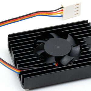 Dedicated All-in-One 3007 Cooling Fan for Raspberry Pi Compute Module 4 (CM4),PWM Speed Adjustable Low Noise More Convenient, with Thermal Tapes