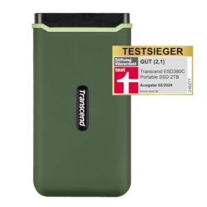 Transcend TS2TESD380C 2TB USB 3.2 Gen 2x2 USB Type-C ESD380C Portable SSD Solid State Drive