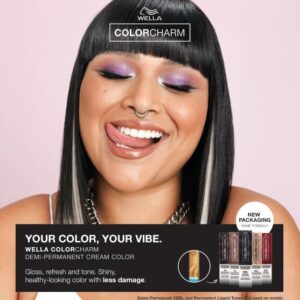 COLORCHARM Demi Permanent Hair Color| 7N Medium Neutral Blonde | Gloss, Refresh and Tone | 2 Fl Oz