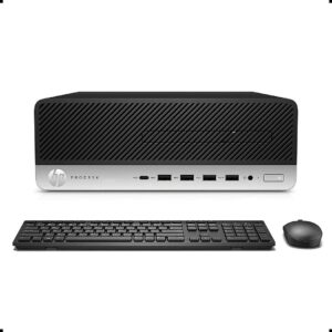 hp prodesk 600 g3 sff desktop computer inter i7-6700 up to 4.00ghz 16gb ddr4 new 512gb nvme ssd built-in ax210 wi-fi 6e bt hdmi dual monitor support wireless keyboard and mouse win10 pro (renewed)