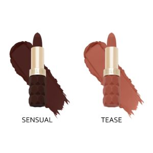 Milani Color Fetish Matte Lipstick 2 Pack - Sensual & Tease