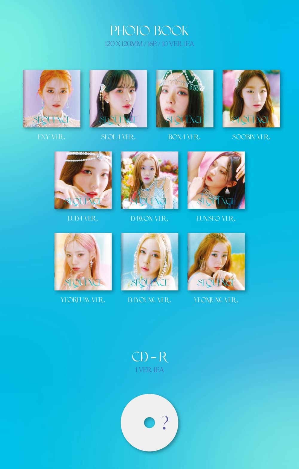 Dreamus WJSN COSMIC GIRLS - Special Single Sequence Jewel Case Limited Edition CD (Random ver.), L100005835