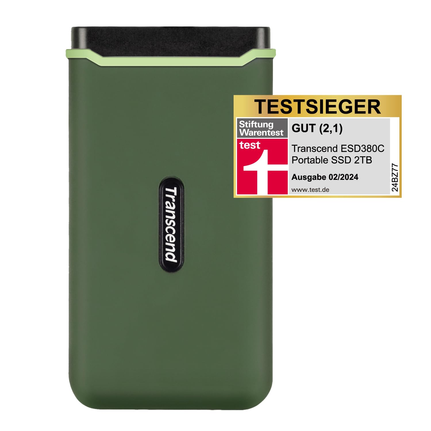 Transcend TS2TESD380C 2TB USB 3.2 Gen 2x2 USB Type-C ESD380C Portable SSD Solid State Drive