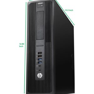 HP Z240 SFF Computer Premium Workstation Desktop PC, Intel Core i7-6700 3.40GHz Processor, | 32GB Ram, 1TB SSD | WiFi & Bluetooth, HDMI, Windows 10 Pro (Renewed)