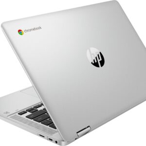 HP 2022 Newest X360 2-in-1 Chromebook 14" HD Touchscreen, Intel Celeron N4500(Up to 2.8GHz), 4GB DDR4 RAM, 32GB eMMC, WiFi, Bluetooth, Webcam, USB Type-C, Chrome OS, Silver