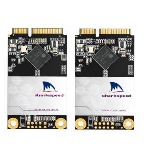 msata ssd 256gb sharkspeed plus internal mini sata drive 3d nand solid state for pc notebooks tablets pc[msata 256gb(2packs)], 256gb (2 packs)