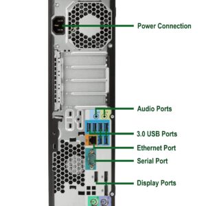 HP Z240 SFF Computer Premium Workstation Desktop PC, Intel Core i7-6700 3.40GHz Processor, | 32GB Ram, 1TB SSD | WiFi & Bluetooth, HDMI, Windows 10 Pro (Renewed)