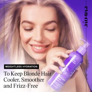 EVANYC Leave-In Hair Cream for Blonde Hair, 5.4 Fl Oz - Leave In Conditioner Helps Eliminate Brassy Yellow Tones, No-Rinse Toner