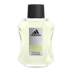 adidas pure game after shave for men, 3.4 fl oz