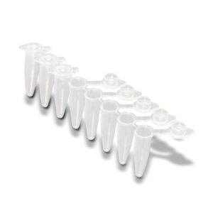 proamp™ 0.2ml 8-strip pcr tubes w/caps (0.2ml, attached individual dome caps)