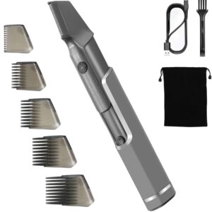 mens body hair trimmer hair cutting tools neck, back, facial, beard hair trimmer as seen on tv self haircut shavers for men long handle hair cutting comb