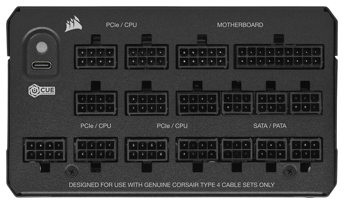 Corsair HX1500i, HXi Series, 80 PLUS Platinum Fully Modular Ultra-Low Noise ATX Digital Power Supply (Triple EPS12V Connectors, 140mm Fluid Dynamic Bearing Fan, Zero RPM Fan Mode) Black