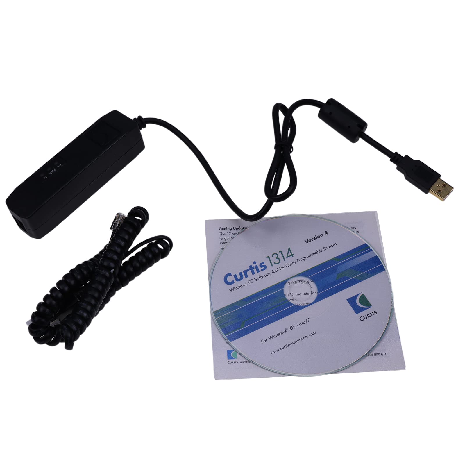 HOLDWELL PC Programmer Compatible with Curtis 1314-4402 with 1309 USB Interface Box Upgraded 1314-4401