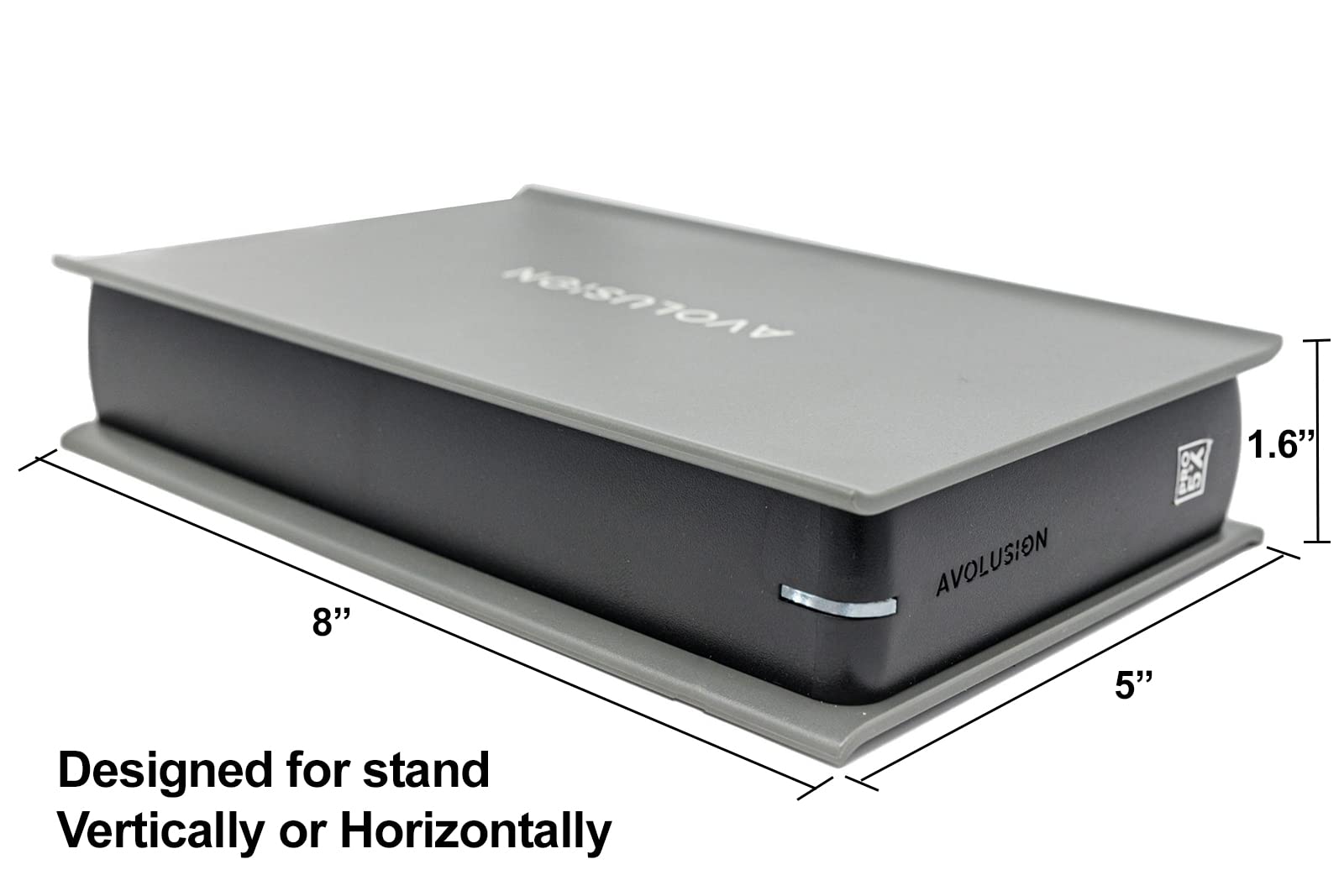 Avolusion PRO-5X 4TB USB 3.0 External Hard Drive for PC, Mac, PlayStation & Xbox (Grey) - 2 Year Warranty (Renewed)