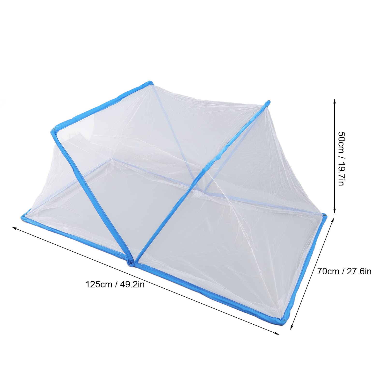 Mosquito Net Tent, Portable Lightweight Transparent Mosquito Net Tent for Babies in The Room