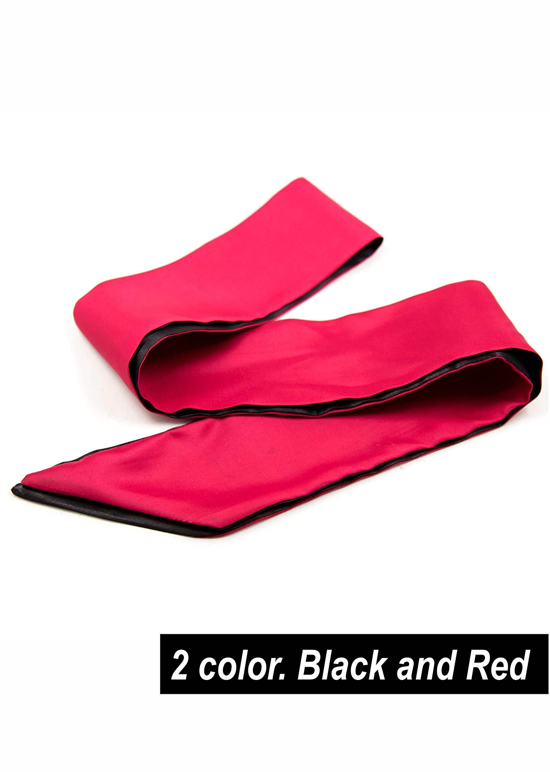 Satin Eye Mask Sleep Mask - Red Blindfold Satin Eye Mask - Eye Blindfold Sleep Mask 59 Inch (59)