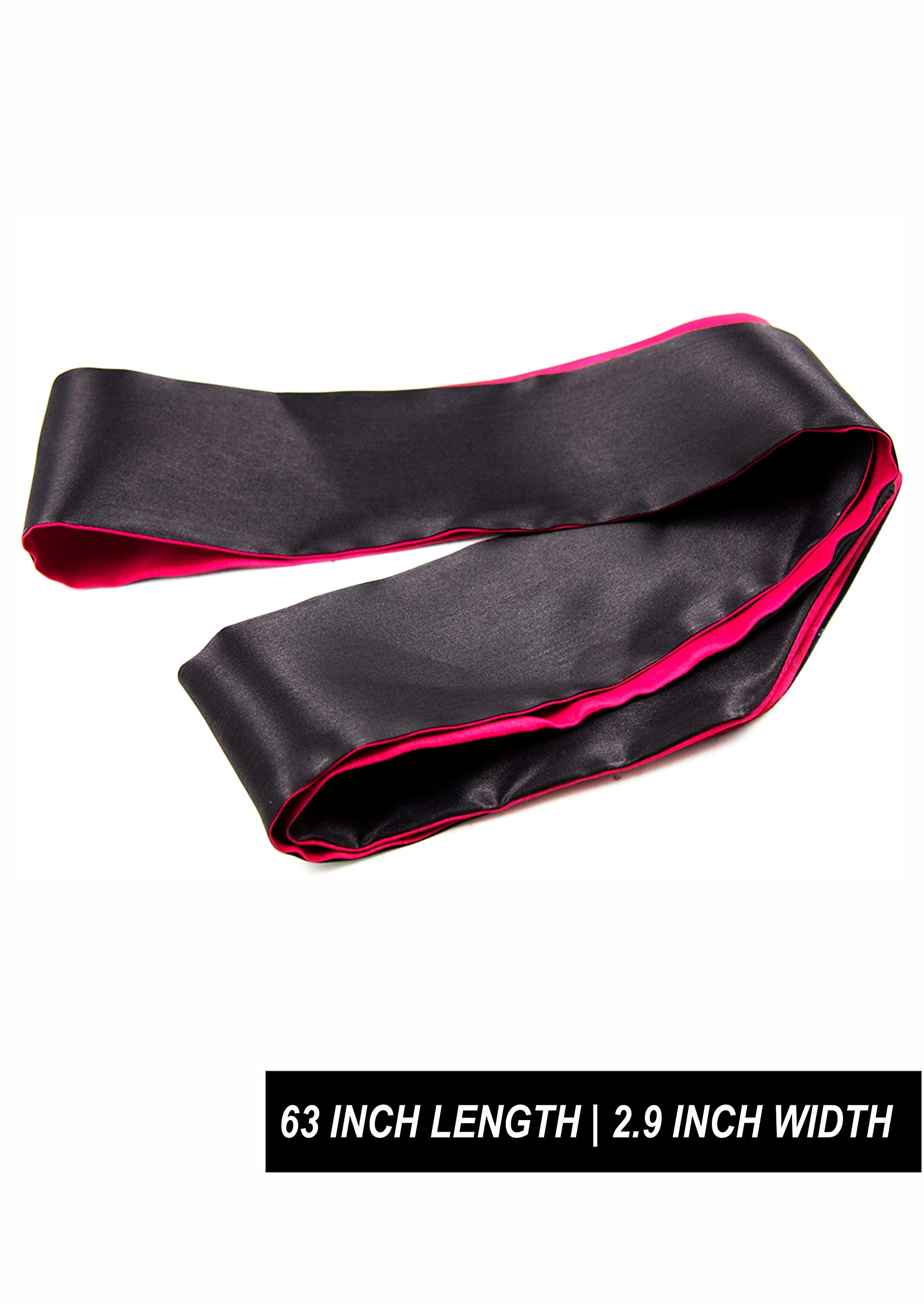 Satin Eye Mask Sleep Mask - Red Blindfold Satin Eye Mask - Eye Blindfold Sleep Mask 59 Inch (59)