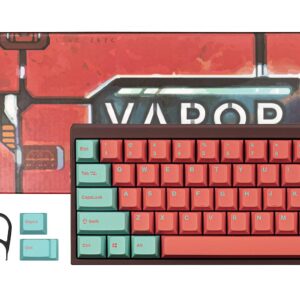 Leopold x MK FC660MBT Vapor 65% Double Shot PBT Wireless/Bluetooth Mechanical Keyboard (Cherry MX Brown)