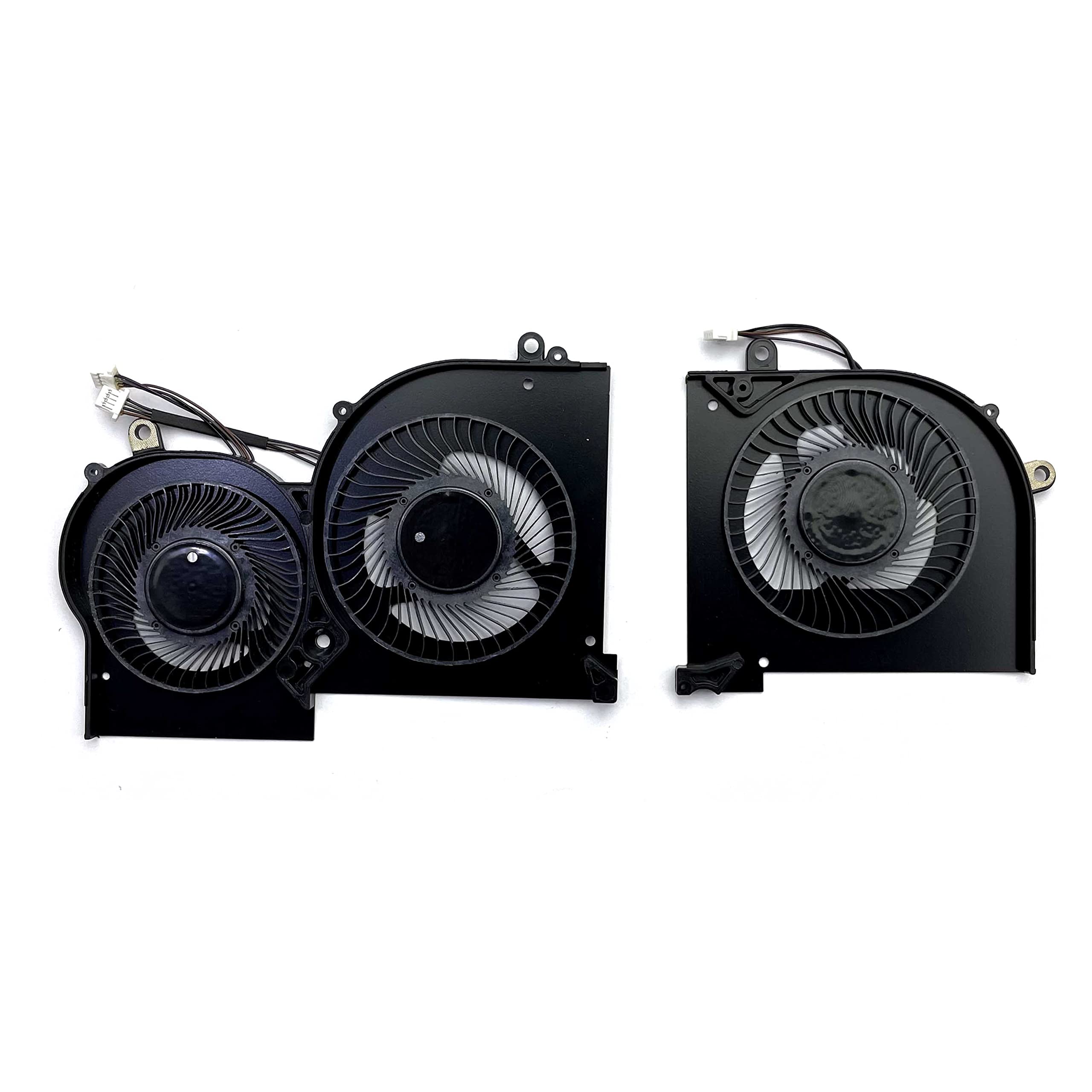 Bestparts New Genuine CPU+GPU Cooling Fan Replacement for MSI GS65 Stealth (Does Not fit Stealth Thin Series) P/N: BS5005HS-U3I BS5005HS-U3J DC5V 0.5A Fan Dual Fans