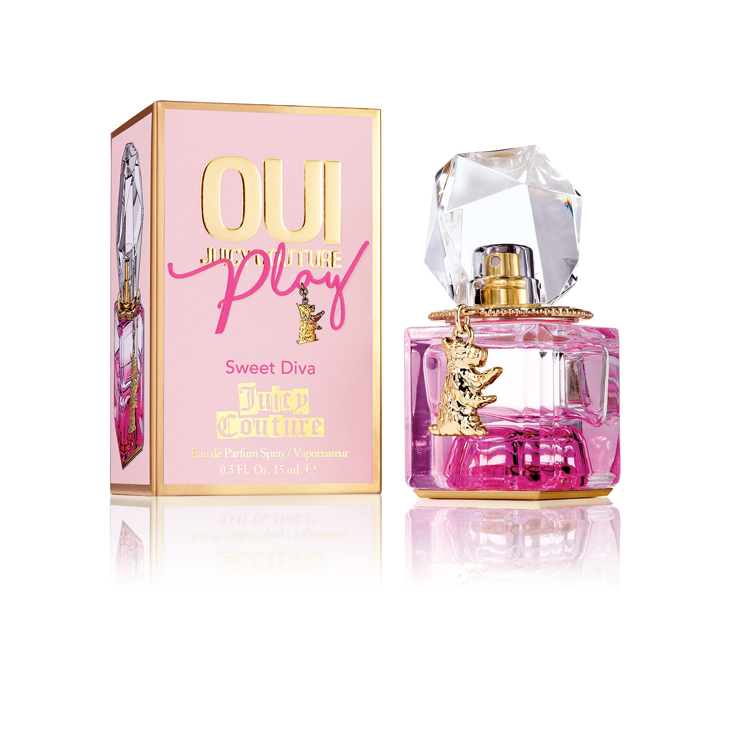 Women's Perfume by Juicy Couture, Oui Play Sweet Diva, Eau De Parfum EDP Spray.5 Fl Oz