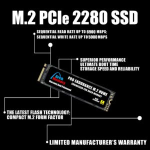 Arch Memory Replacement for Dell SNP112P/512G AA618641 512GB M.2 2280 PCIe (4.0 x4) NVMe Solid State Drive for OptiPlex 5070 MFF