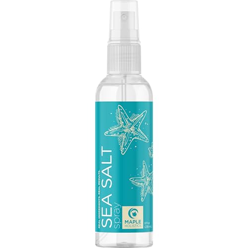 Volumizing Sea Salt Spray for Hair - Texturizing Beach Waves Spray & Hair Mist Curl Activator - Non Sticky Styling Beach Hair Spray for Men and Women with Nourishing Sea Kelp Extract and Argan Oil 8oz