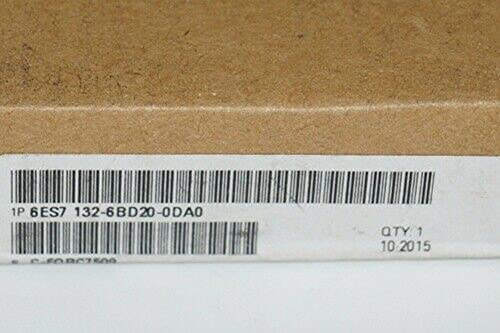 6ES7 132-6BD20-0DA0 SIMATIC ET200P PLC Module Digital Input Module 6ES7132-6BD20-0DA0 Sealed in Box 1 Year Warranty