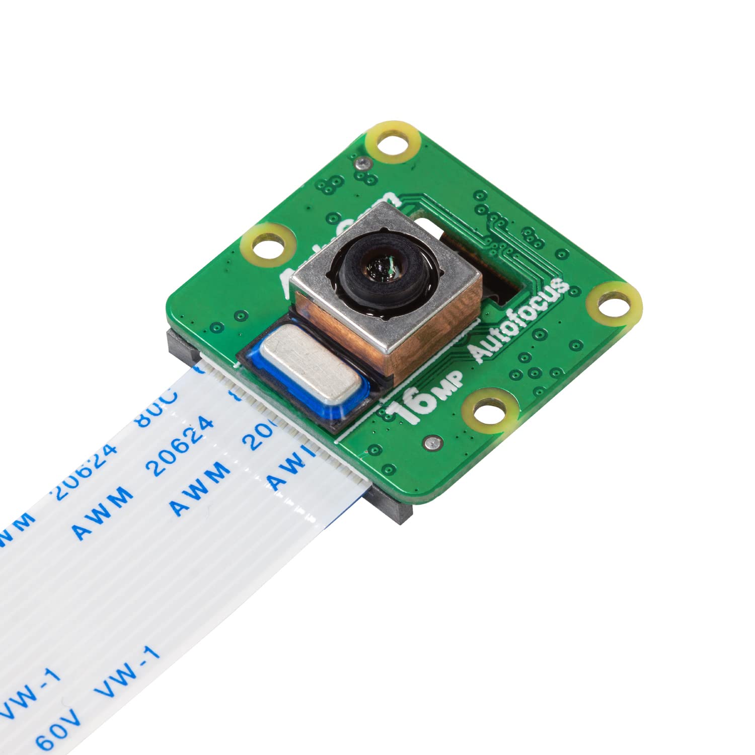 Arducam IMX519 Autofocus Camera Module for Raspberry Pi, 16MP AF Pi Camera Compatible with Raspberry Pi 5/4B/3B+, Raspberry Pi Zero 2 W