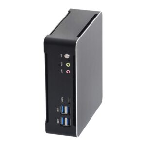 HUNSN 4K Mini PC, Desktop Computer, Server, I7 7700HQ 7820HK 7820HQ, Windows 11 / Linux Ubuntu, BM21b, Wi-Fi6, BT5.2, DP, HDMI, 6 x USB3.0, Type-C, LAN, Smart Fan, 16G RAM, 512G SSD