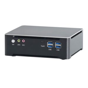 HUNSN 4K Mini PC, Desktop Computer, Server, I7 7700HQ 7820HK 7820HQ, Windows 11 / Linux Ubuntu, BM21b, Wi-Fi6, BT5.2, DP, HDMI, 6 x USB3.0, Type-C, LAN, Smart Fan, 16G RAM, 512G SSD