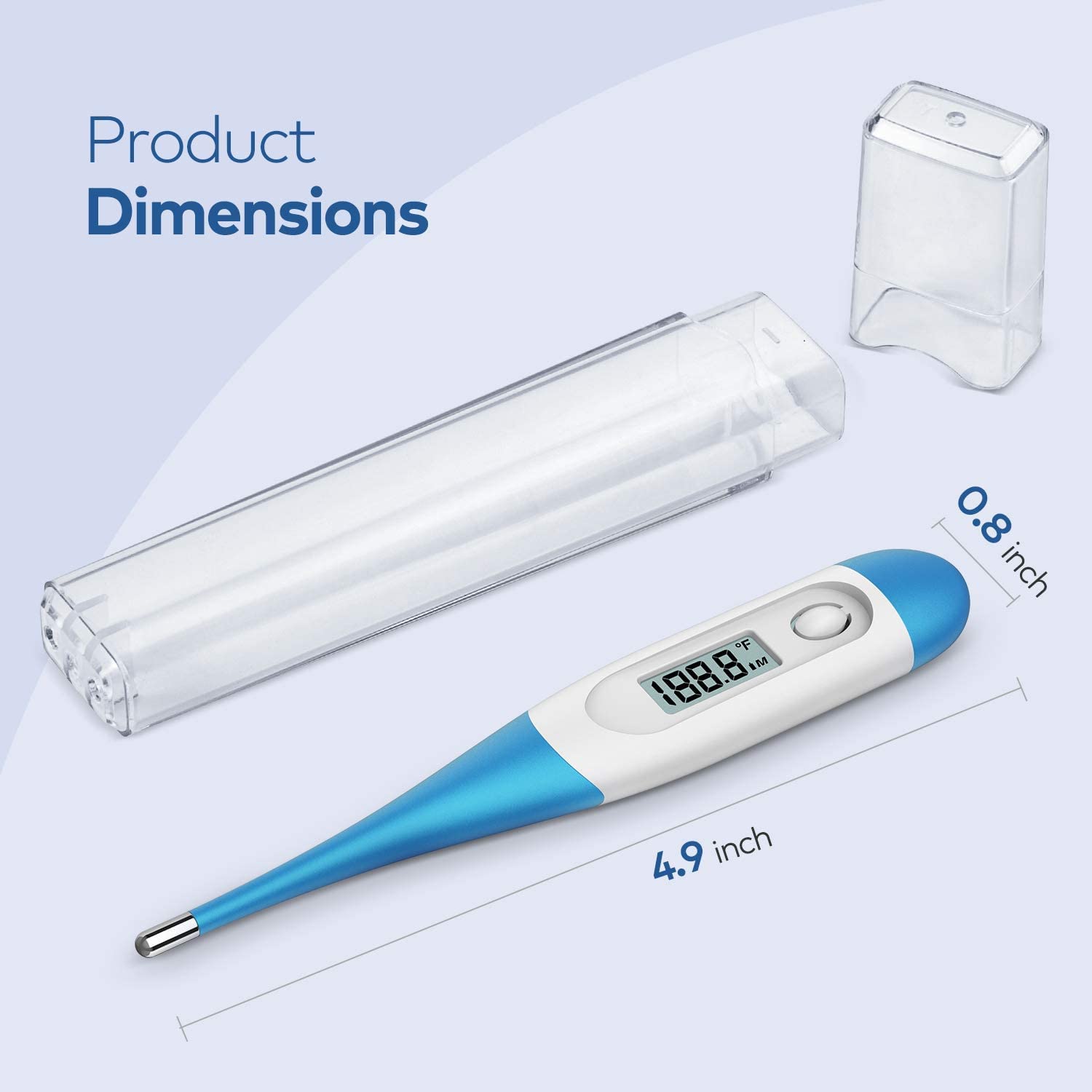 Bundle of Thermometer for Adults, Thermometer for Fever with 10 Seconds