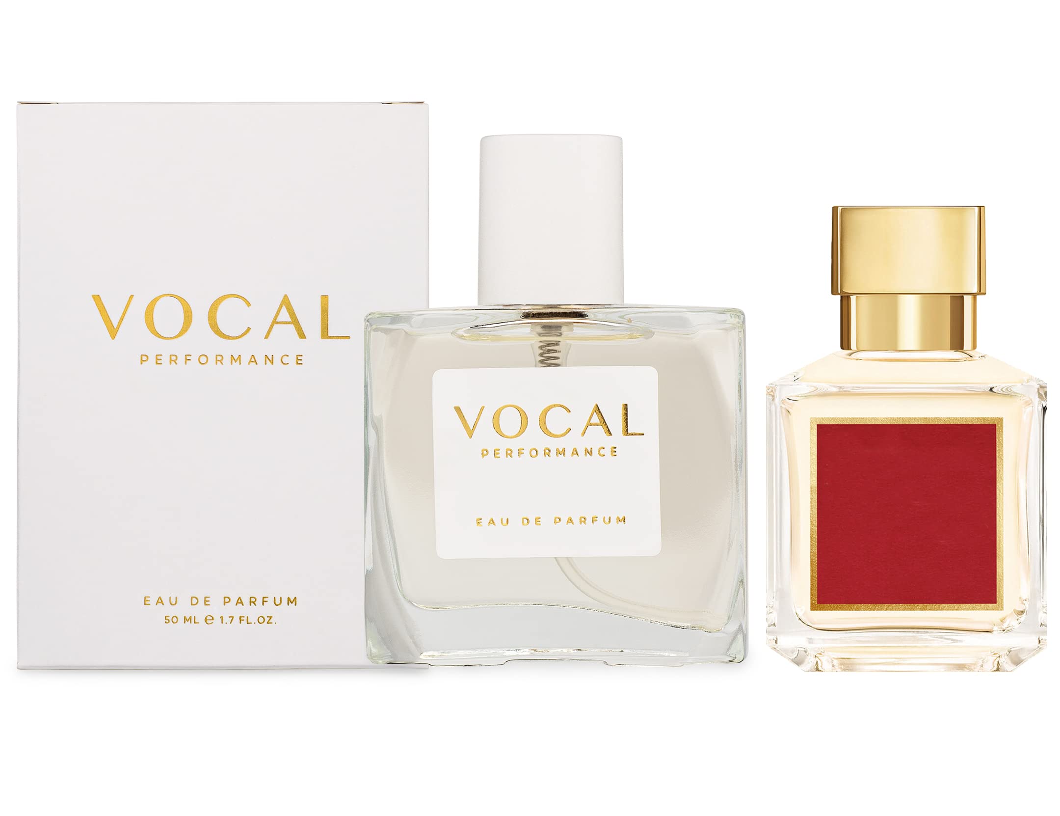 Vocal Performance U005 Eau de Parfum For Unisex Inspired by Maison Francis Kurkdjian Baccarat Rouge 540 1.7 FL. OZ. Perfume Replica Version Fragrance Dupe Consentrated Long Lasting