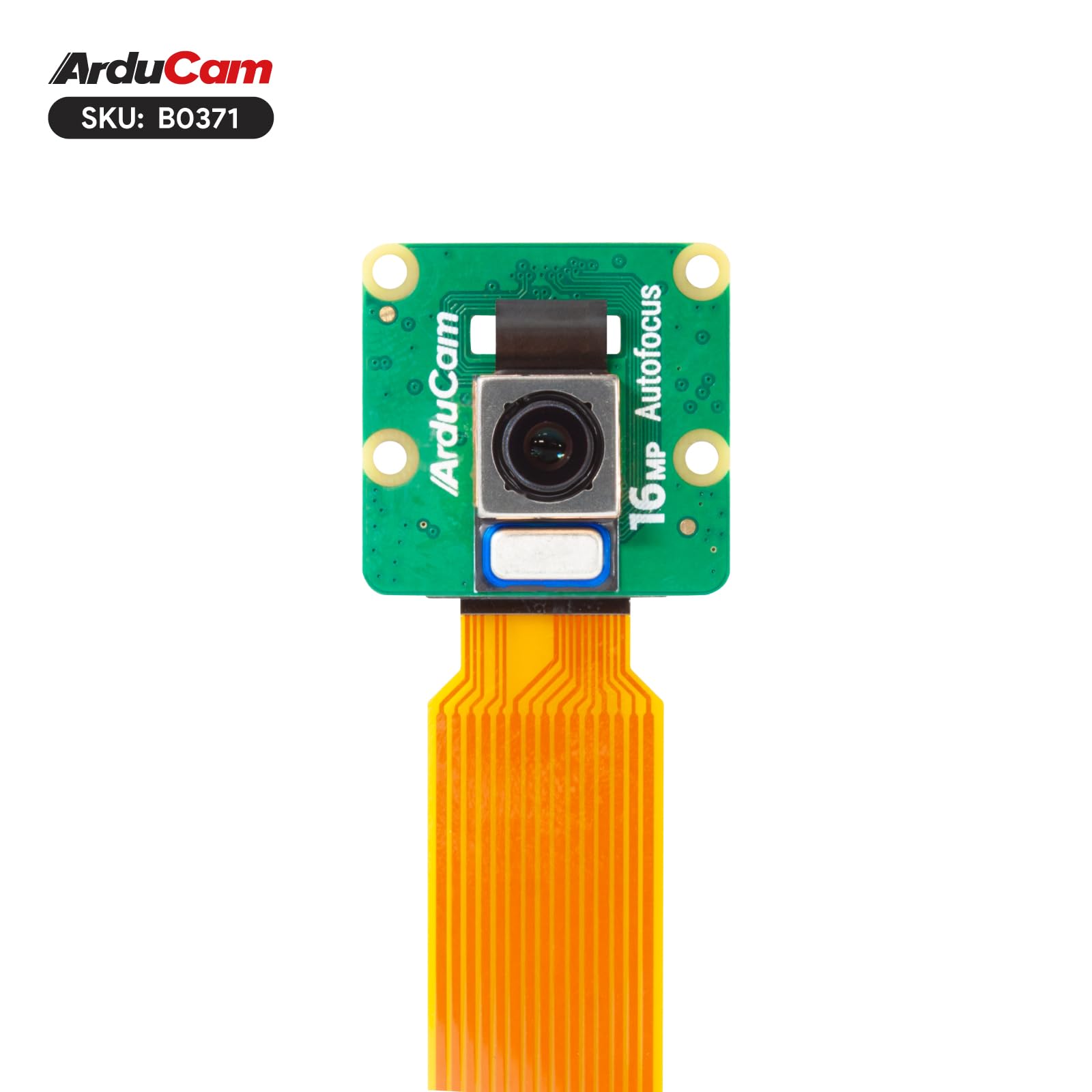 Arducam IMX519 Autofocus Camera Module for Raspberry Pi, 16MP AF Pi Camera Compatible with Raspberry Pi 5/4B/3B+, Raspberry Pi Zero 2 W