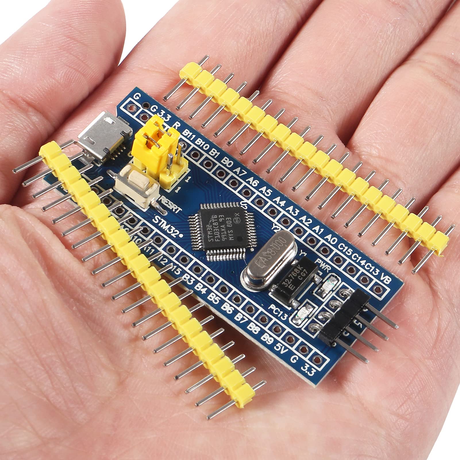 Alinan 6pcs STM32F103C8T6 Minimum System Development Board with Imported Chip STM32 ARM Core Learning Board Module