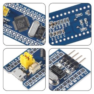 Alinan 6pcs STM32F103C8T6 Minimum System Development Board with Imported Chip STM32 ARM Core Learning Board Module